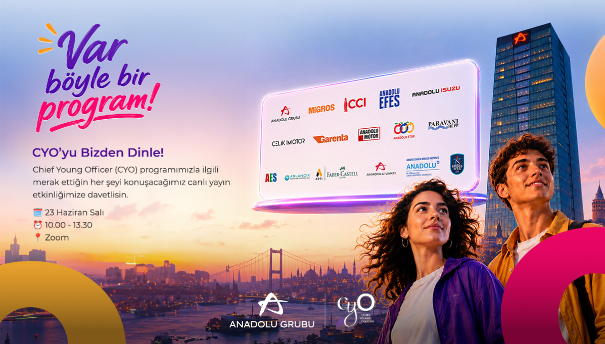 Anadolu Grubu - Chief Young Officer Webinarı cover img