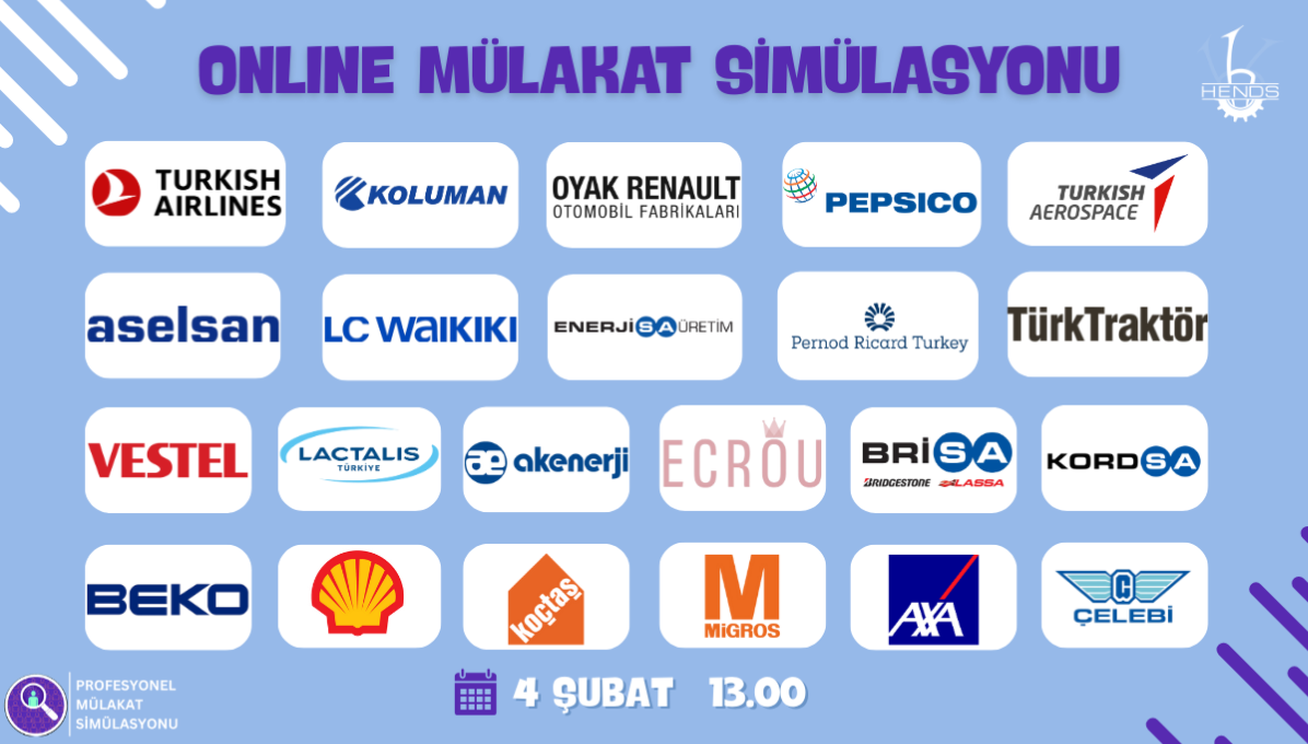 Hacettepe Endüstri ve Sistem Topluluğu - Profesyonel Mülakat Simülasyonu cover img