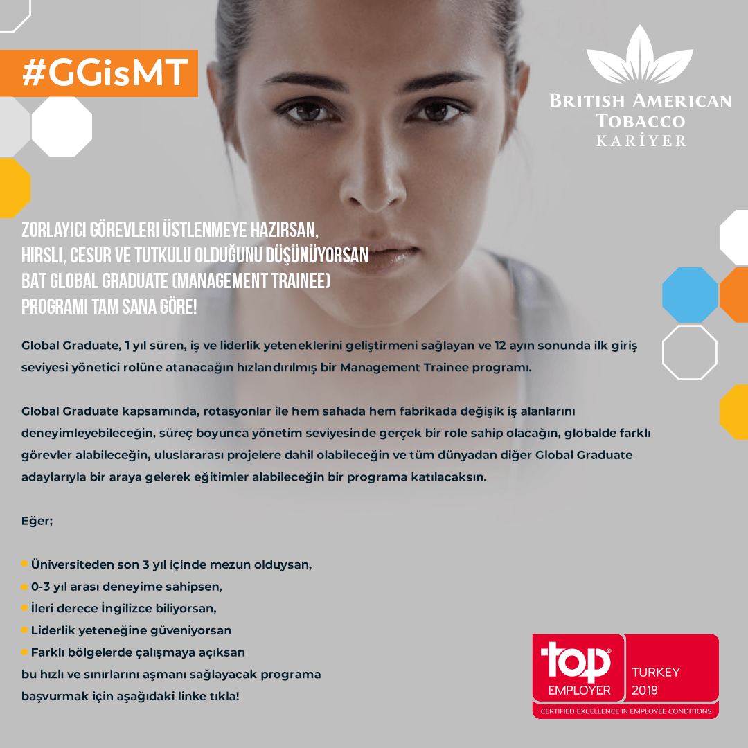 BAT Türkiye - Finance Global Graduate Programme