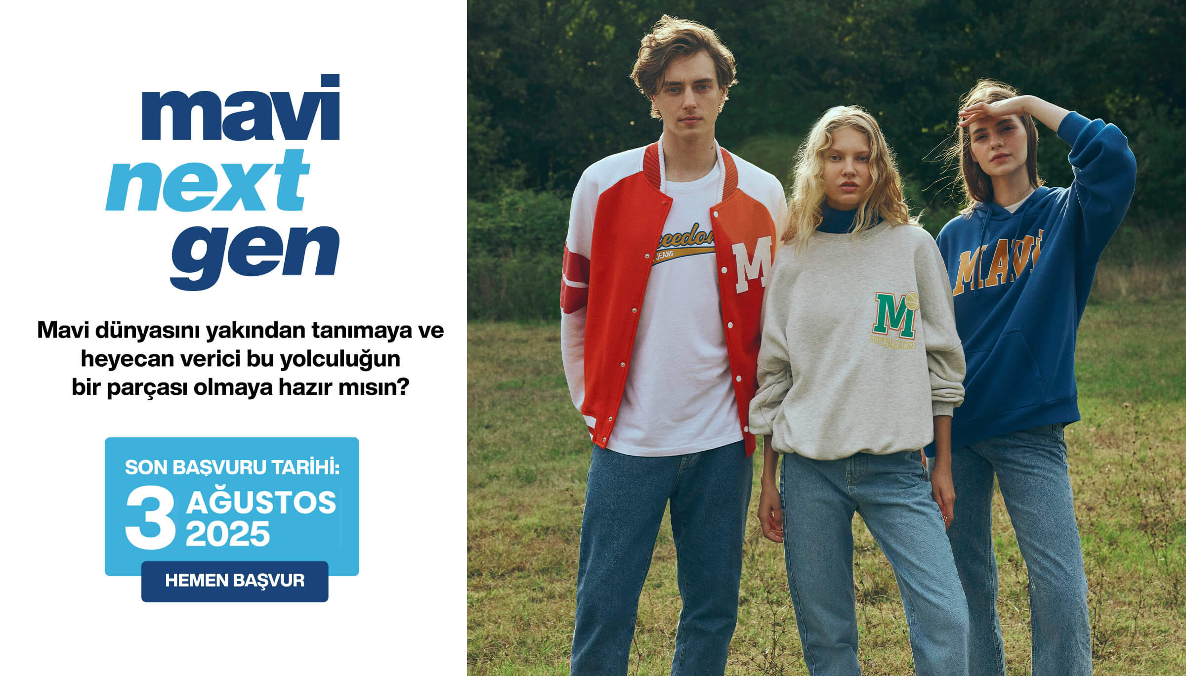 Mavi - Mavi’nin genç yetenek programı NextGen ile gerçek projelerde deneyim kazanmak, kendini...