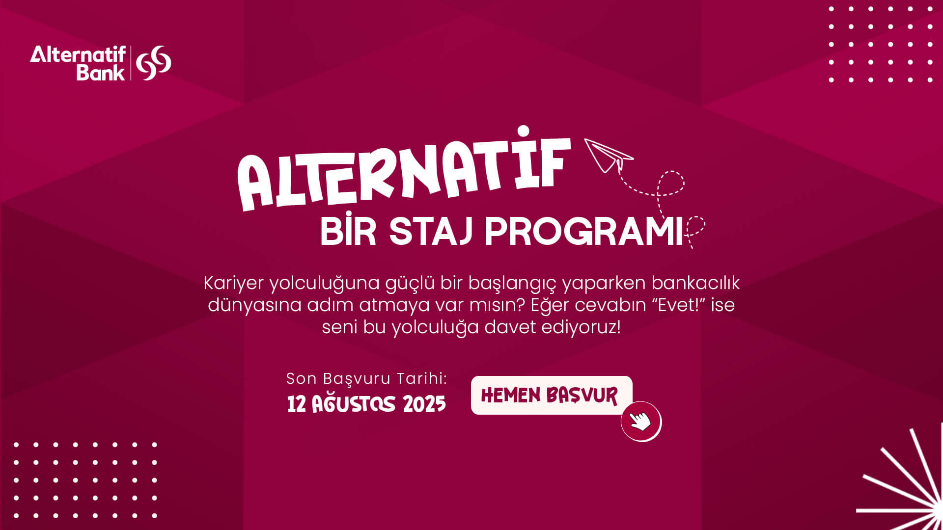 Alternatif Bank - Alternatif Bir Staj Programı