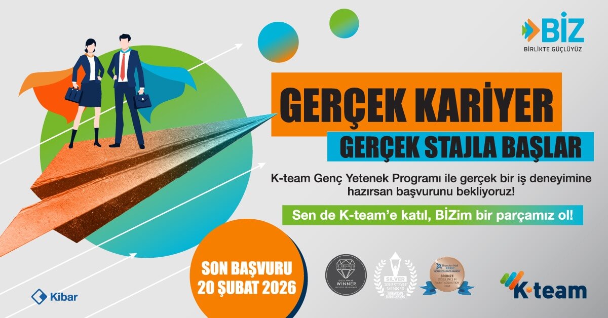 Kibar Topluluğu - K-Team Genç Yetenek Staj Programı