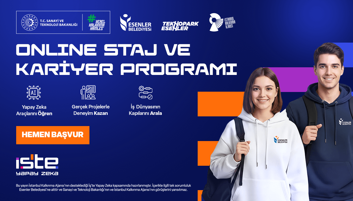 Üretken Akademi - İşte Yapay Zeka Online Staj ve Ya...