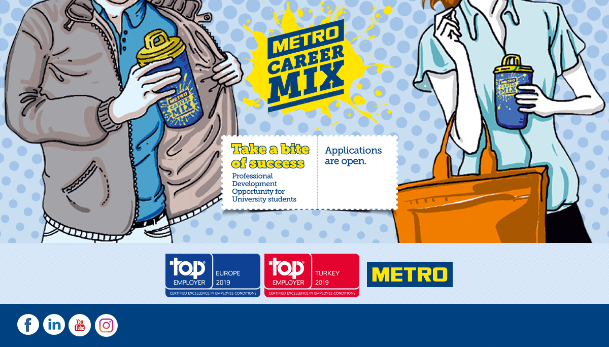 METRO Türkiye - CAREER MIX Young Talent Internship Program