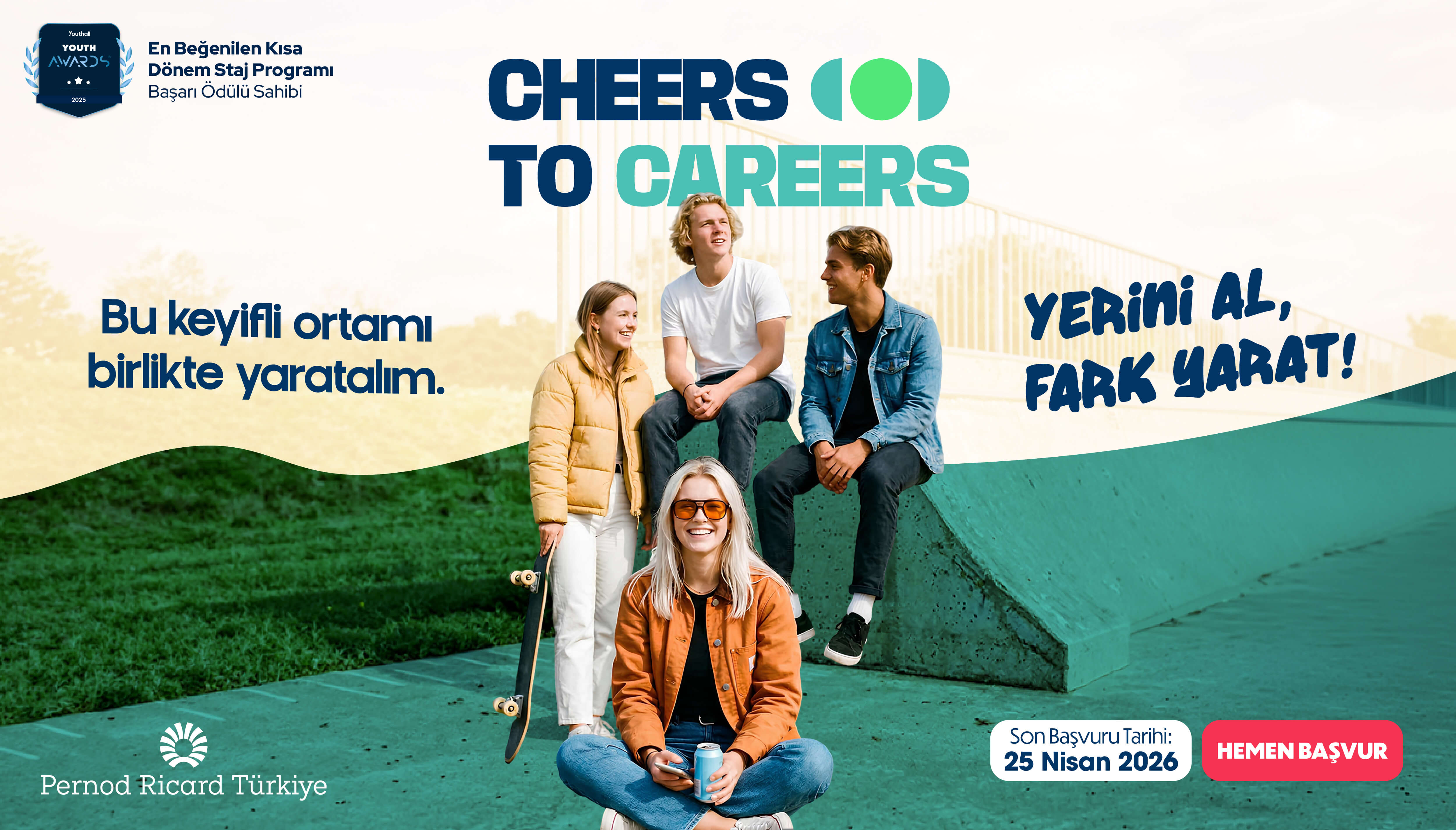 Pernod Ricard Türkiye - Cheers to Careers – Short-Term Summer Internship Program 2026