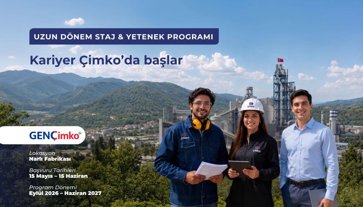 ÇİMKO - GENÇimko+ Uzun Dönem Staj ve Yete...