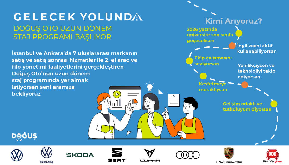 Doğuş Oto - Gelecek Yolunda Uzun Dönem Staj…