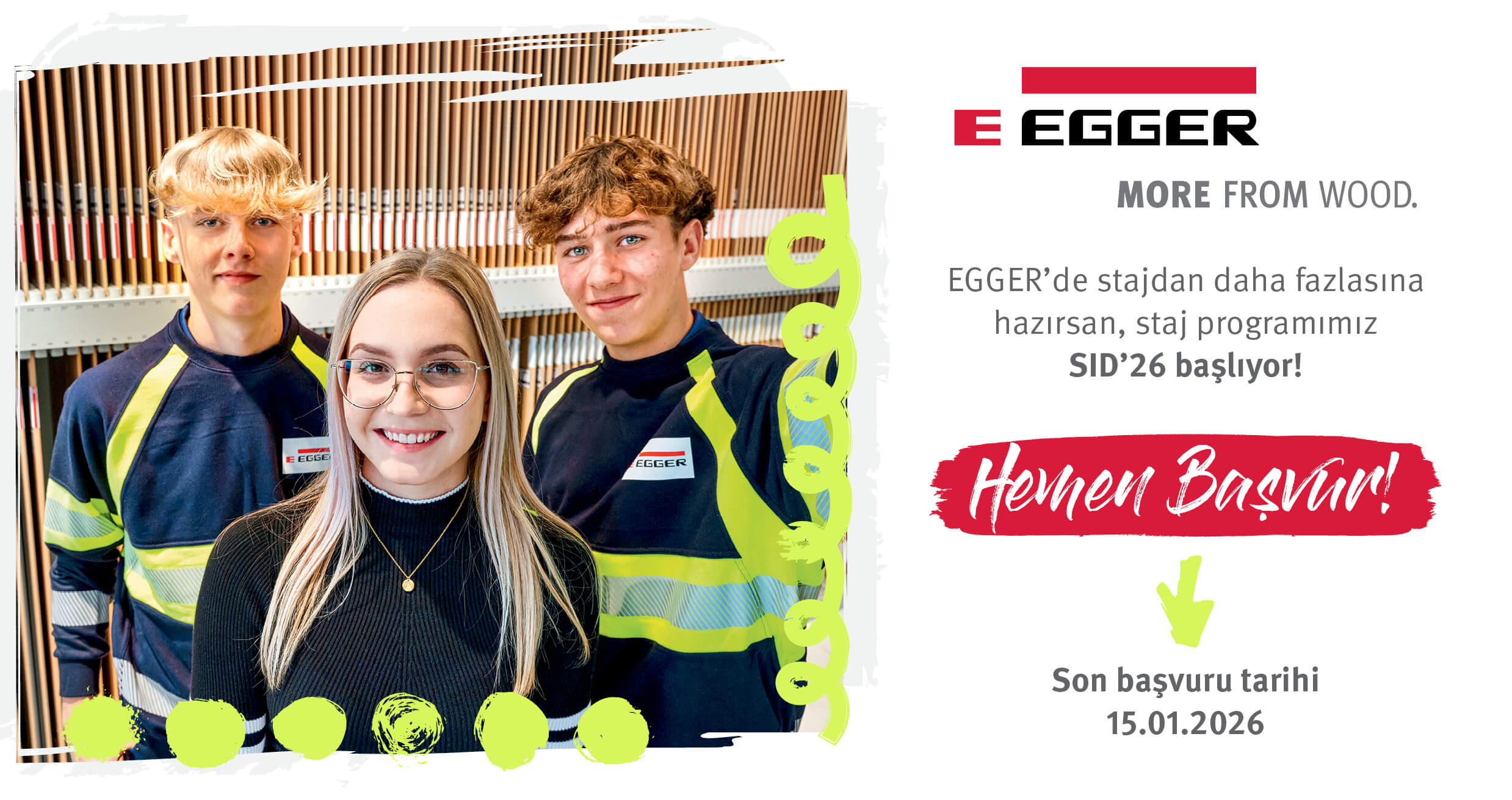 EGGER - SID 2026 STAJ PROGRAMI