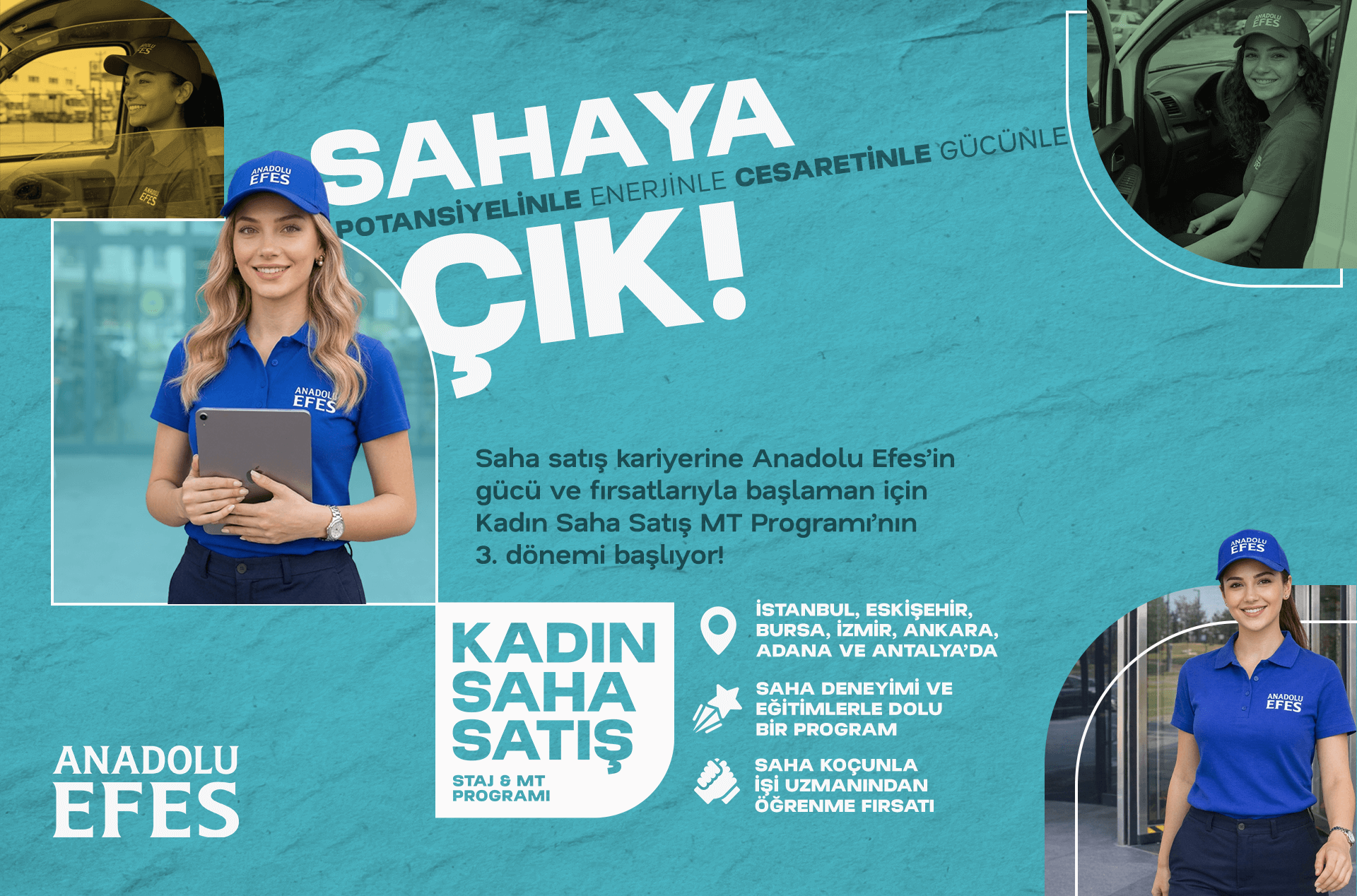 Anadolu Efes - Kadın Saha Satış Staj & MT Progra...