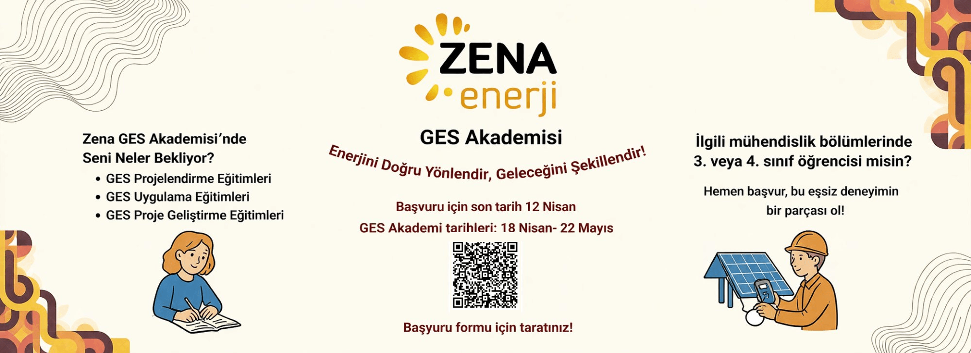 Zena Enerji - Zena GES Akademisi 2026 Online Eğitim Programı