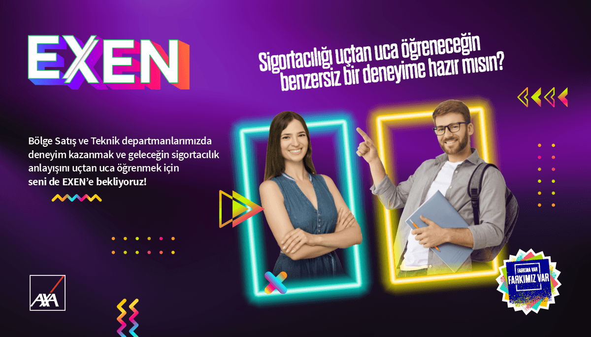 AXA Sigorta - EXEN Staj Programı 2026