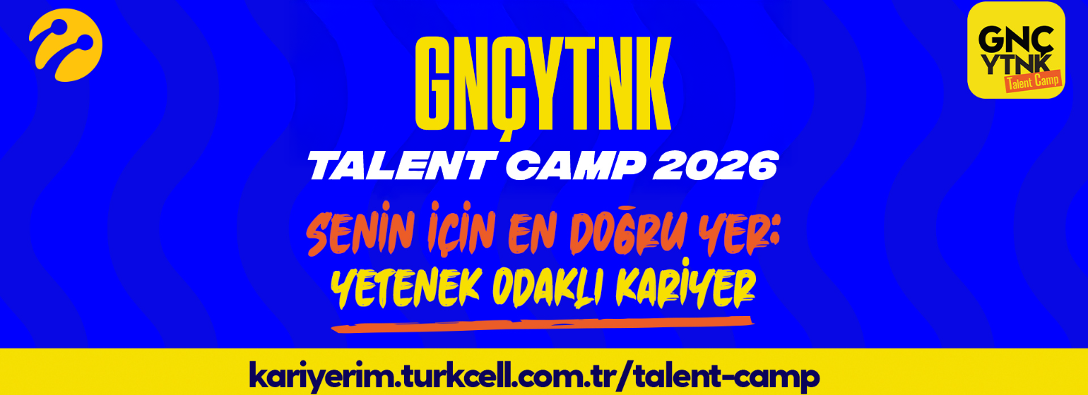 Turkcell - GNÇYTNK Talent Camp 2026 cover photo