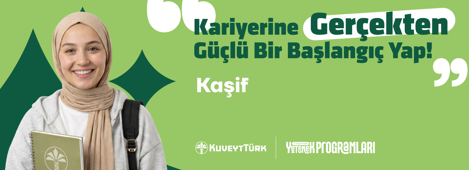 Kuveyt Türk - KAŞİF (Öğrenci Programı) 2026 cover photo