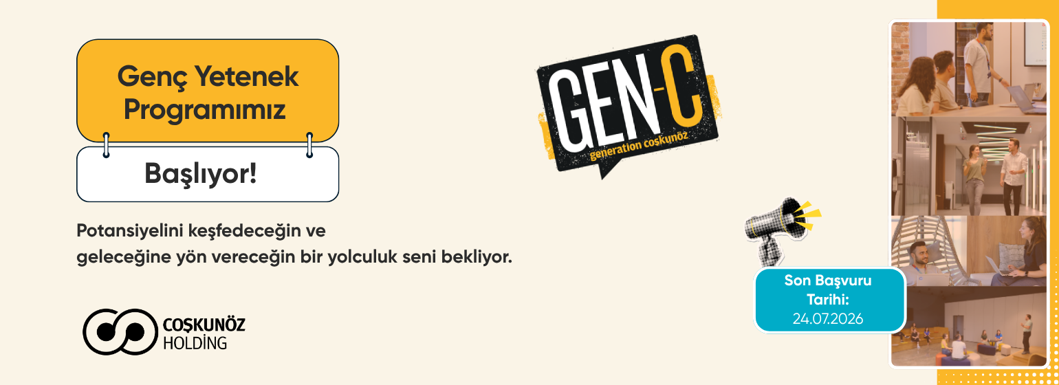 Coşkunöz Holding - Coşkunöz Gen-C Genç Yetenek Programı cover photo