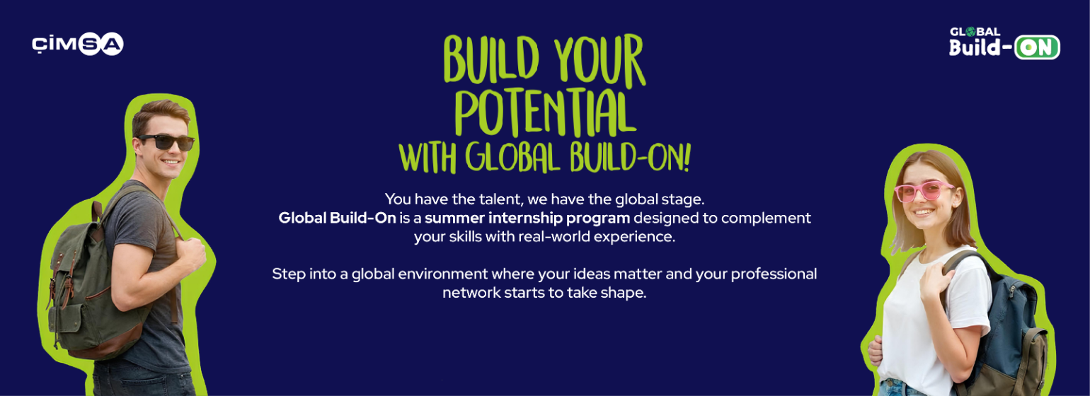 Çimsa - Global Build-On Internship Program cover photo