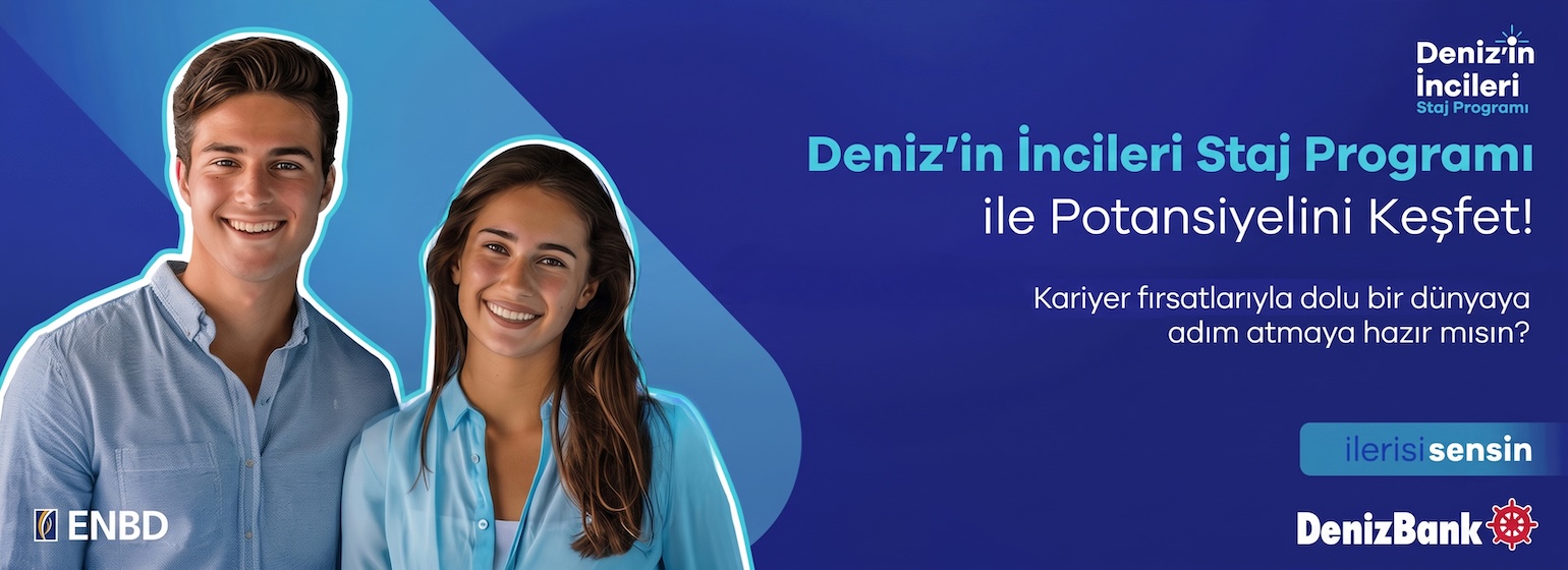 DenizBank - Deniz'in İncileri Staj Programı cover photo