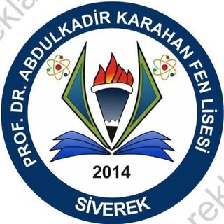 Prof. Dr. Abdulkadir Karahan Fen Lisesi logo