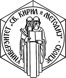 Saints Cyril and Methodius University logo