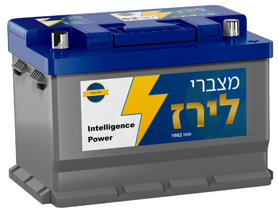 מצבר 95 אמפר שעה ,אירופאי, פלוס ימין, לירז, 12 חודשי אחריות