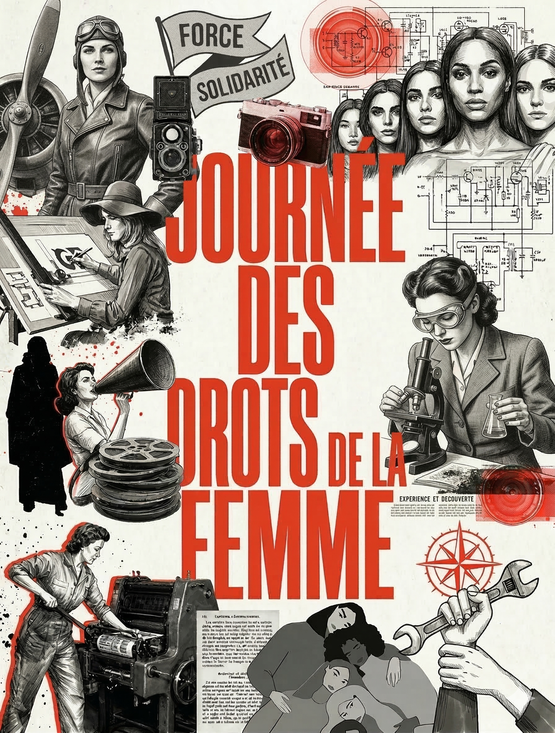poster journée des droits de la femme