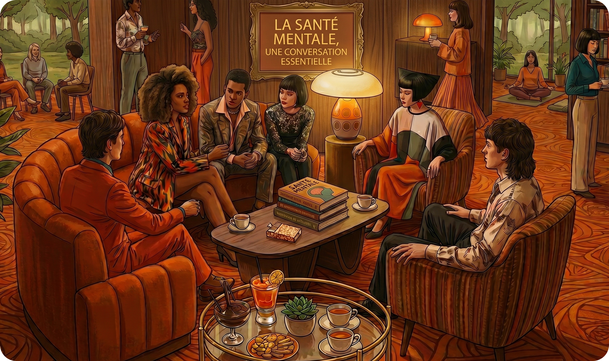 Affiche mois de la santé mentale 