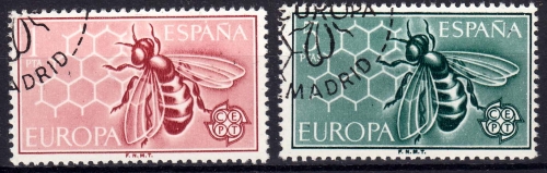 Spanien 1340/41 O, Europa