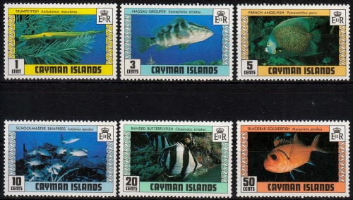 Kaiman-Inseln MiNr. 424/29 ** Fische