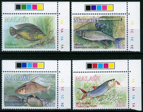 Malawi MiNr. 525/28 ** Fische