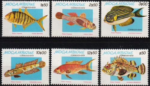 Mocambique MiNr. 706/11 ** Tropenfische