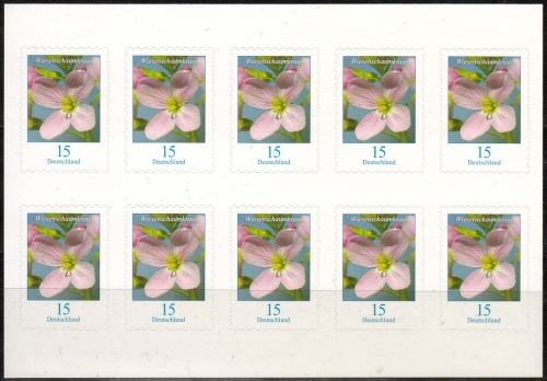 Bund MiNr. 3431 / FB 82 ** Blume: Wiesenschaumkraut
