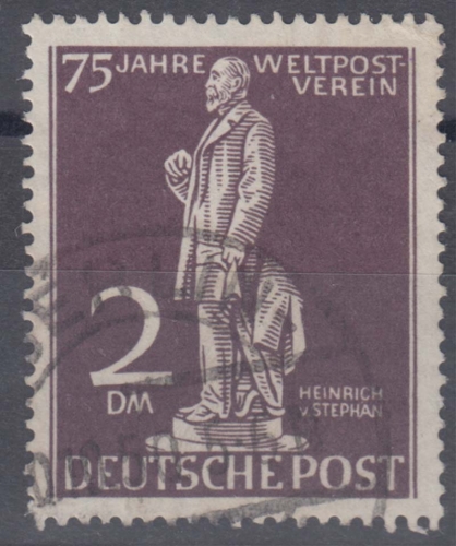 Berlin MiNr. 41 I O, Plattenfehler, geprüft, Stephan, Weltpostverein