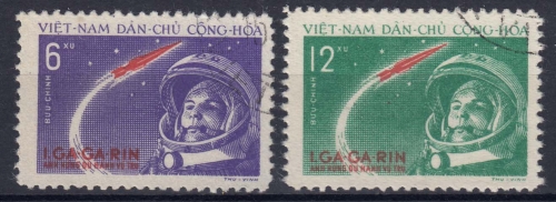 Vietnam-Nord 166/67 O, Weltraum