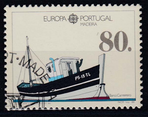 Madeira MiNr. 118 b O Europa: Transport- und Kommunikationsmittel