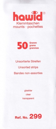 Hawid unsortierte Streifen 50 g glasklar, 299 Neu