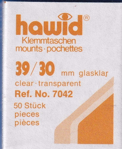 Hawid Taschen 39x30 glasklar 7042 Neu