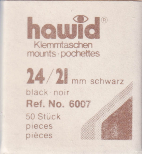 Hawid Taschen 24x21 schwarz, 6007 Neu