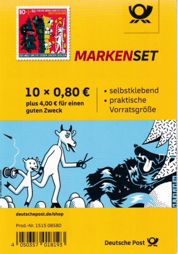 Bund MiNr. MH 118 **, Wohlfahrt: Grimms Märchen