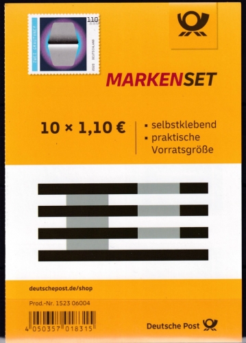 Bund MiNr. MH 119 **, Optische Täuschung,
