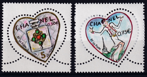 Frankreich 3774/75 ** Grußmarken: Valentinstag