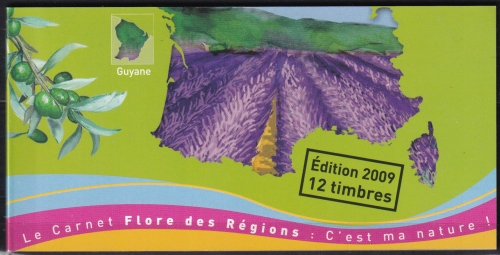 Frankreich 4648/59 MH O, Flora der Regionen: Der Süden