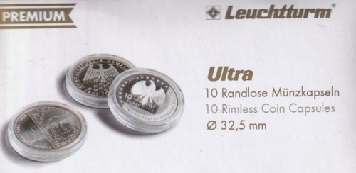 Münzkapsel Premium Ultra 32,5 mm Neu