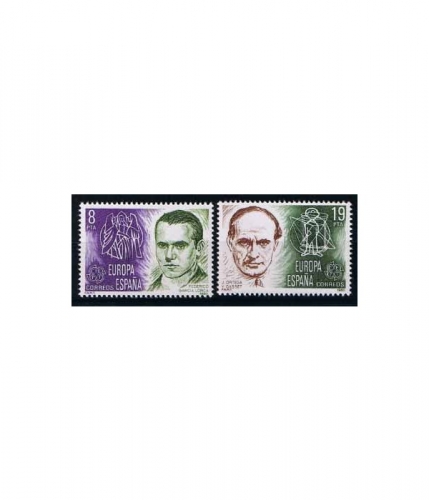Spanien 2460/61 ** Europa: Bedeutende Persönlichkeiten