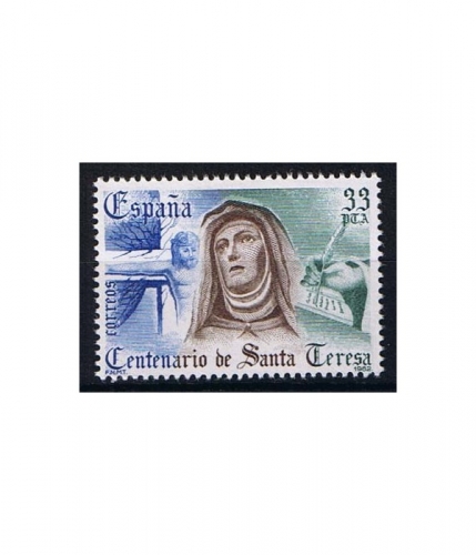 Spanien 2560 ** 400. Todestag der hl. Theresia von Avila