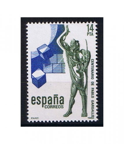 Spanien 2569 ** 100. Geburtstag von Pablo Gargallo