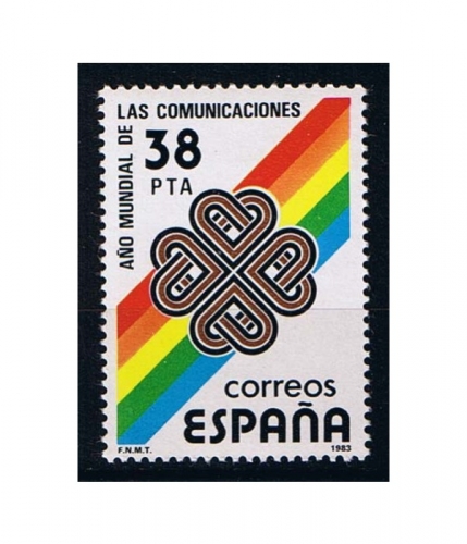 Spanien 2591 ** Weltkommunikationsjahr