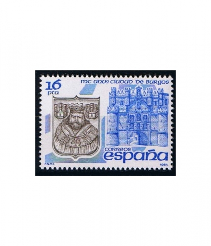 Spanien 2622 ** 1100 Jahre Stadt Burgos