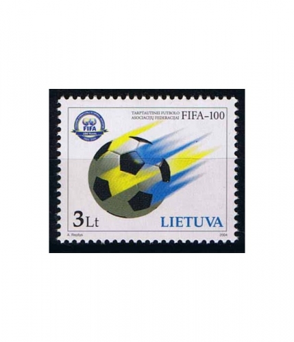 Litauen 847 ** 100 Jahre Internationaler Fußball-Verband FIFA