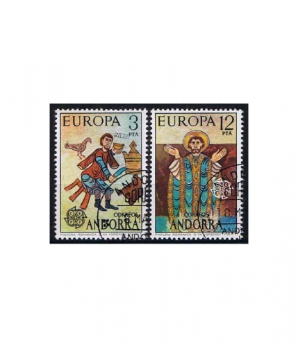 Andorra span. 96/97 O Europa: Gemälde