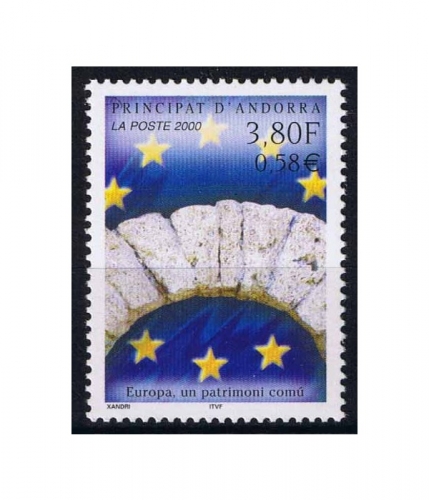 Andorra franz. 558 ** Gemeinsames Erbe Europa