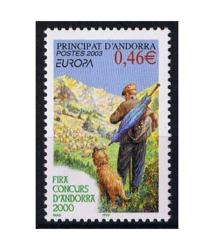 Andorra franz. 601 ** Europa: Plakatkunst
